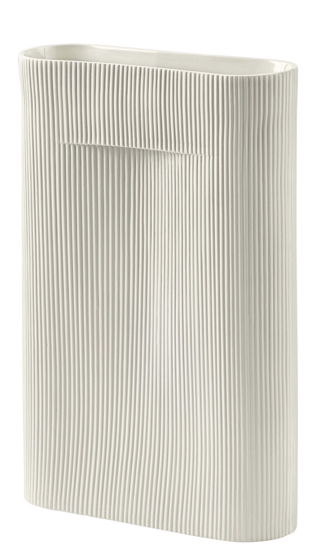 Ridge Vase H 48,5 cm Off-White Muuto EINZELSTÜCK